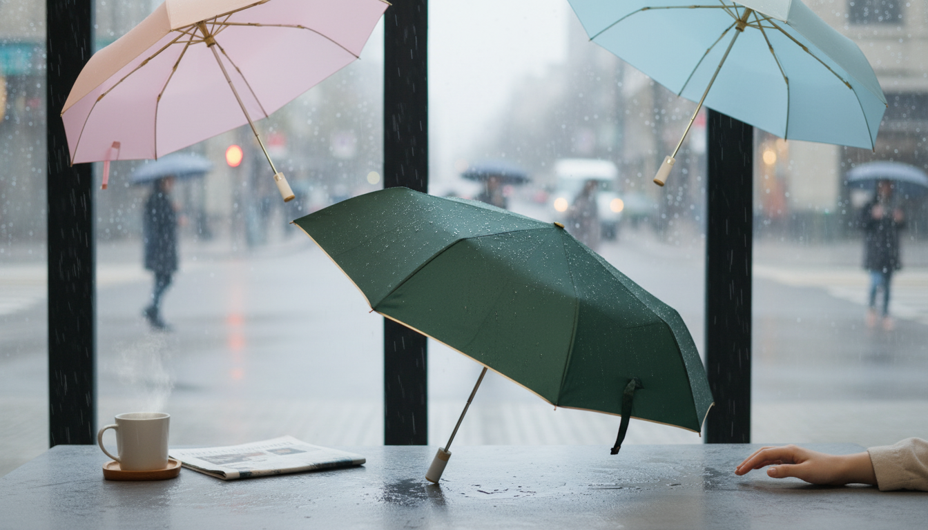 Automatic Titanium Umbrella: Quick, Durable Rain Cover