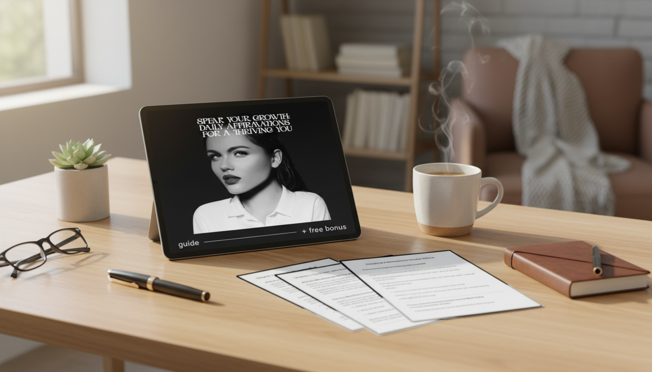 Daily Affirmations for Self Growth: Speak Your Growth
