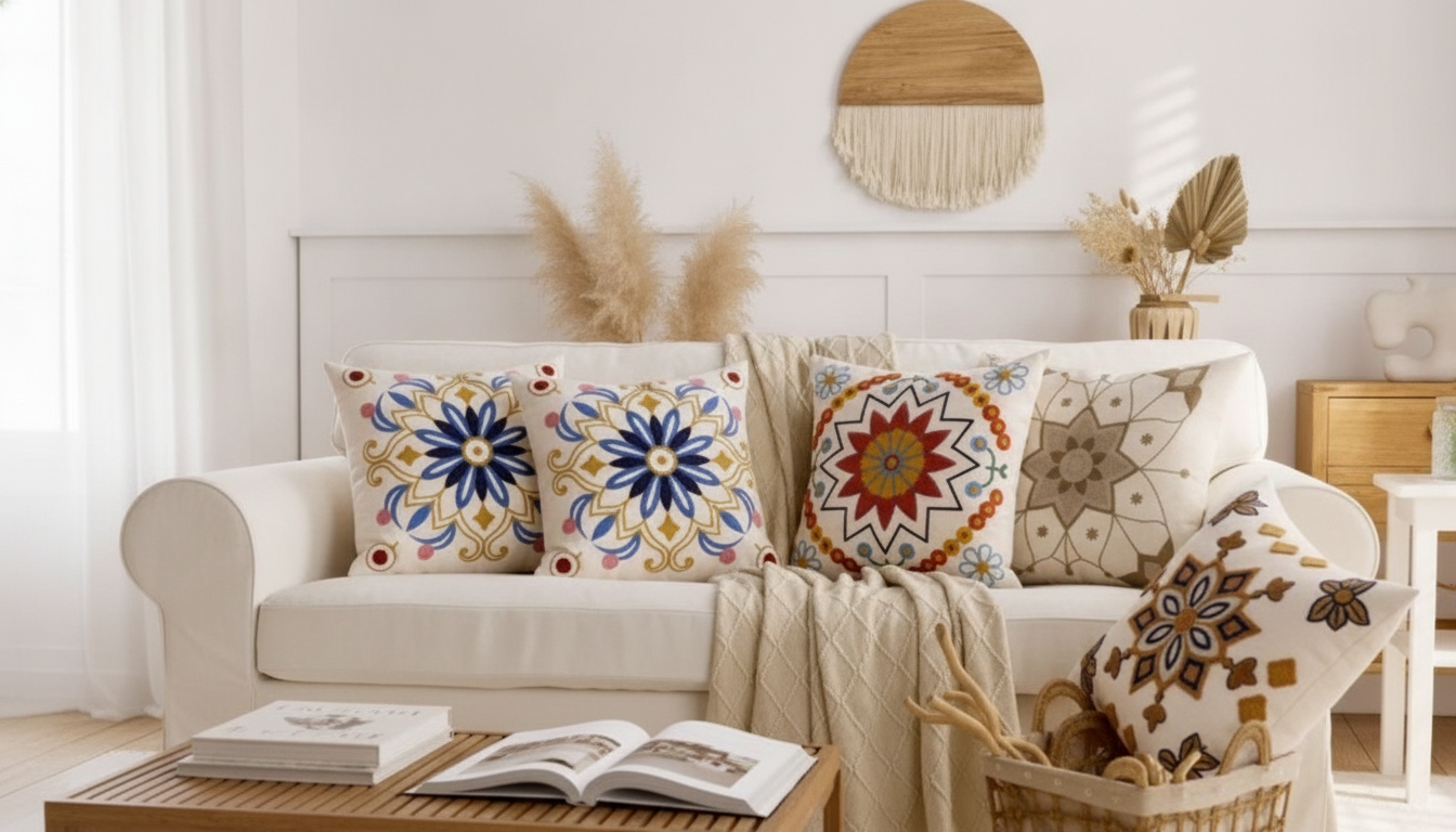 Boho Geometric Pillow Cover 18x18: Style & Fit Guide