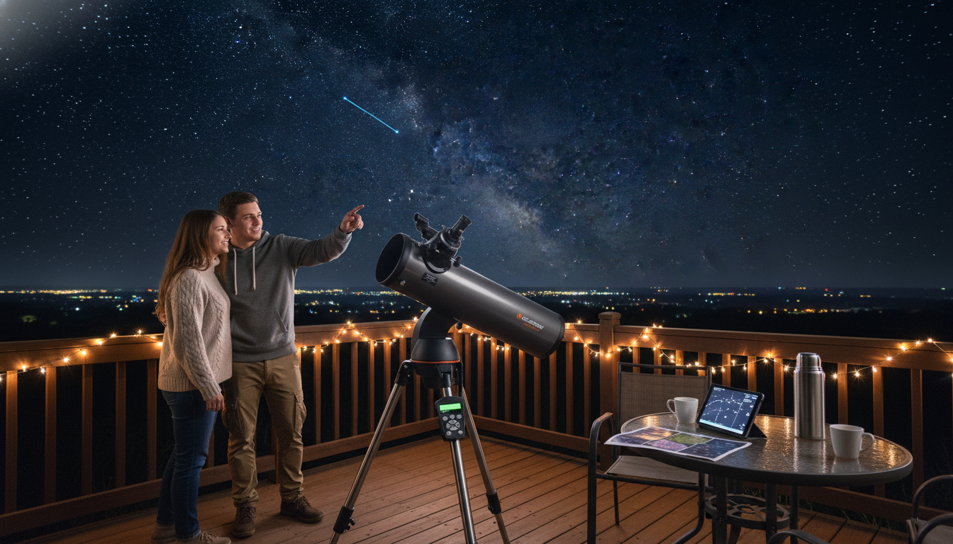 SkyAlign GoTo Compact Newtonian: Quick Setup & Tracking