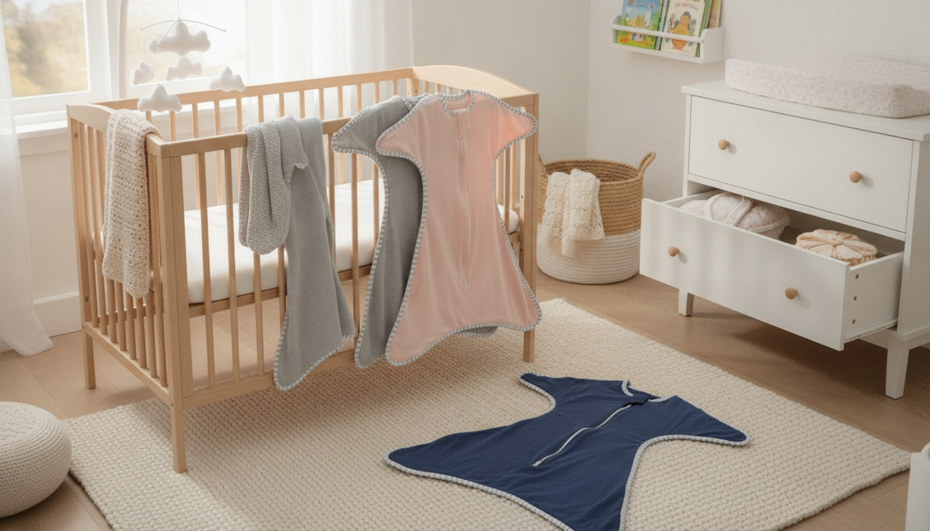 Cotton Baby Sleep Sack: Double Zipper, Safer Nights