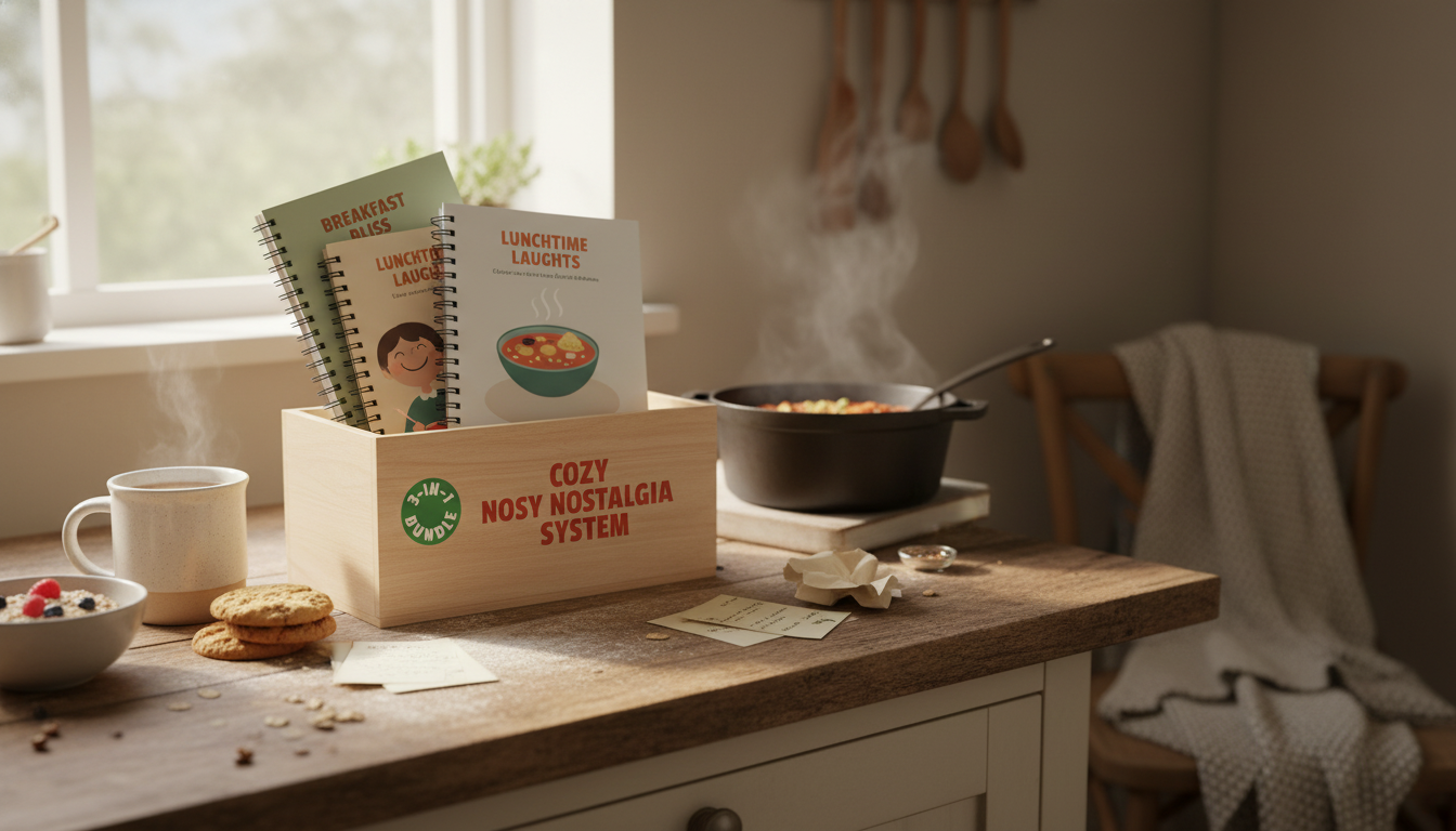 Cozy Nostalgia Cooking: Simple Comfort Meals Bundle