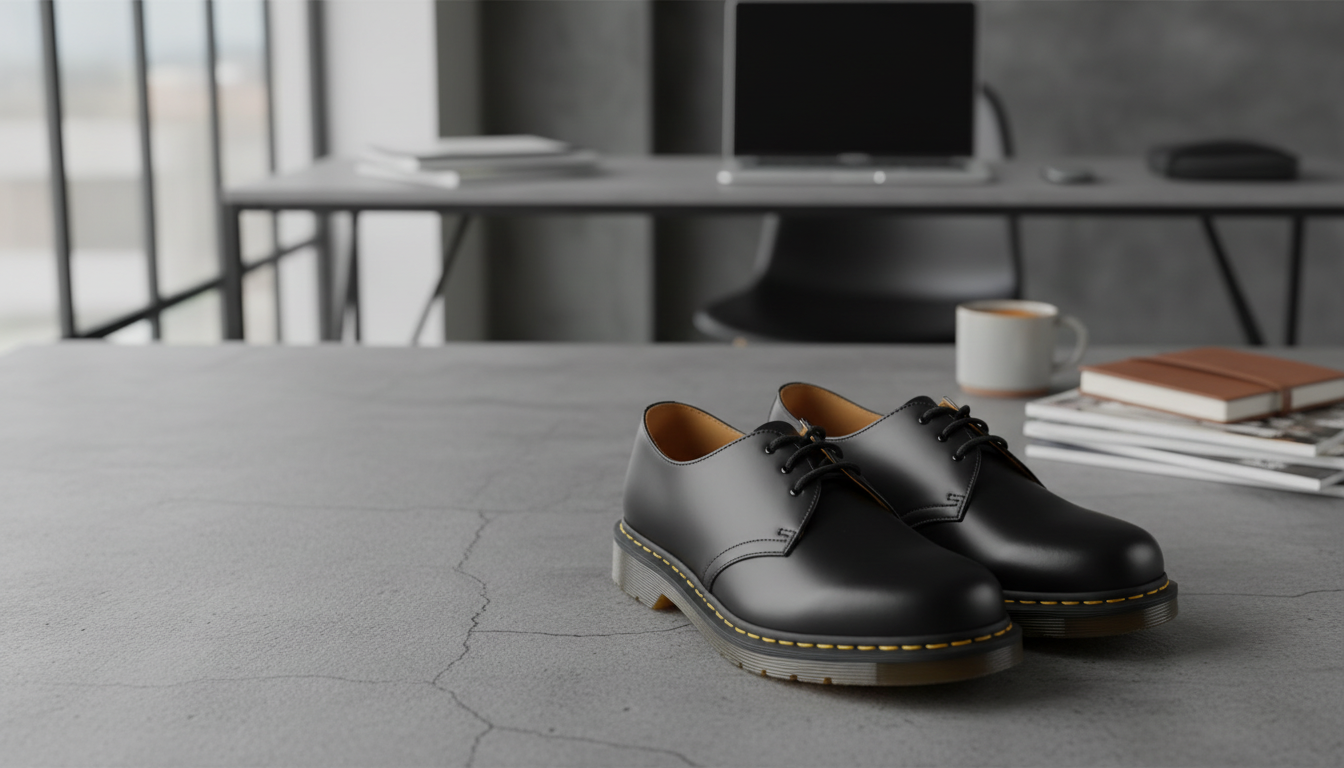 Dr. Martens Women’s Black Leather Lace-Ups: Fit & Care