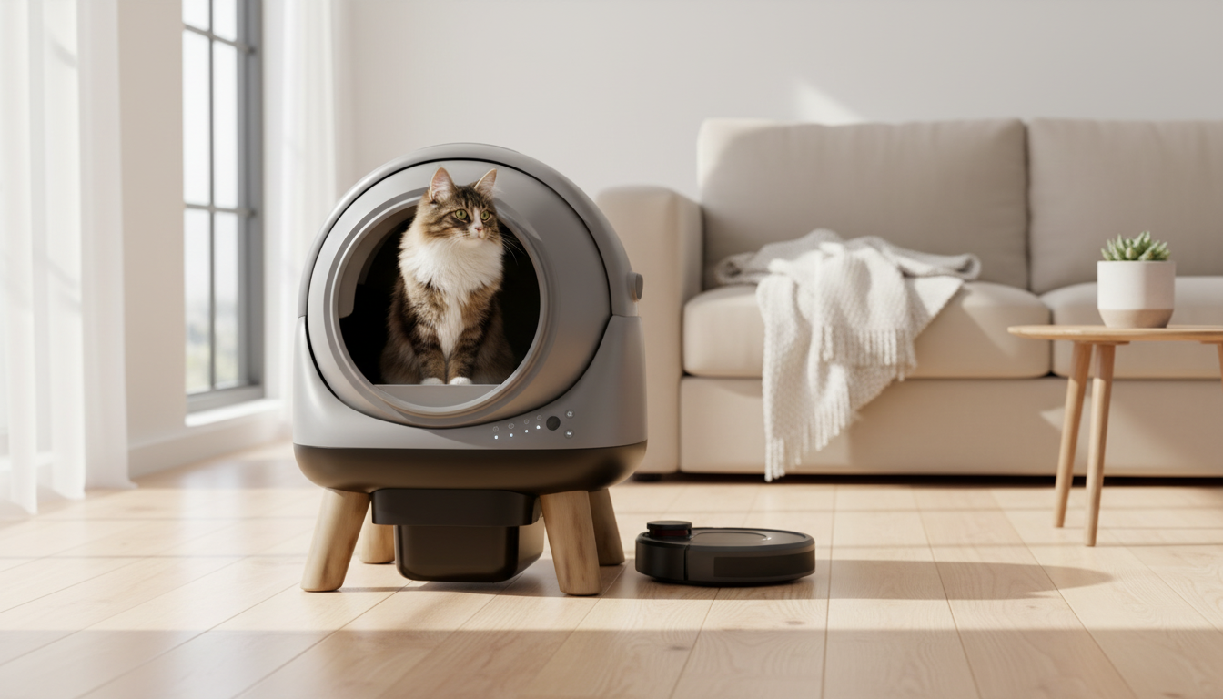 G1 Smart Self-Cleaning Litter Box: Odor + Safety