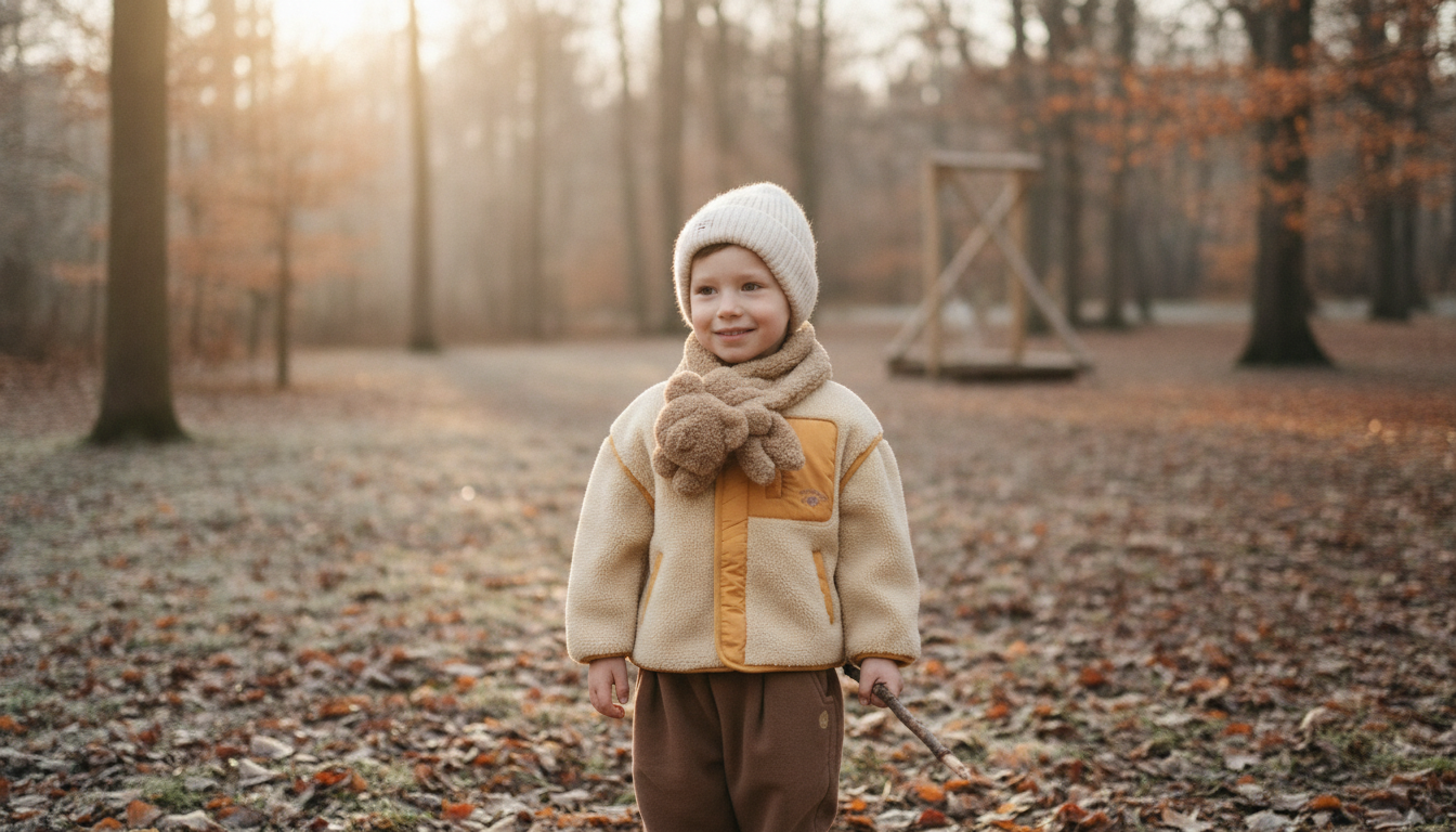 Kids Color Block Winter Coat: Warm Zip-Up for Outdoors
