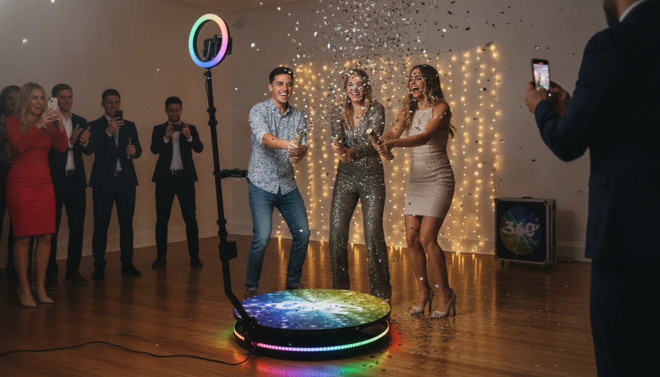 Slow-Motion 360 Photo Booth Tips for Better Event Videos
