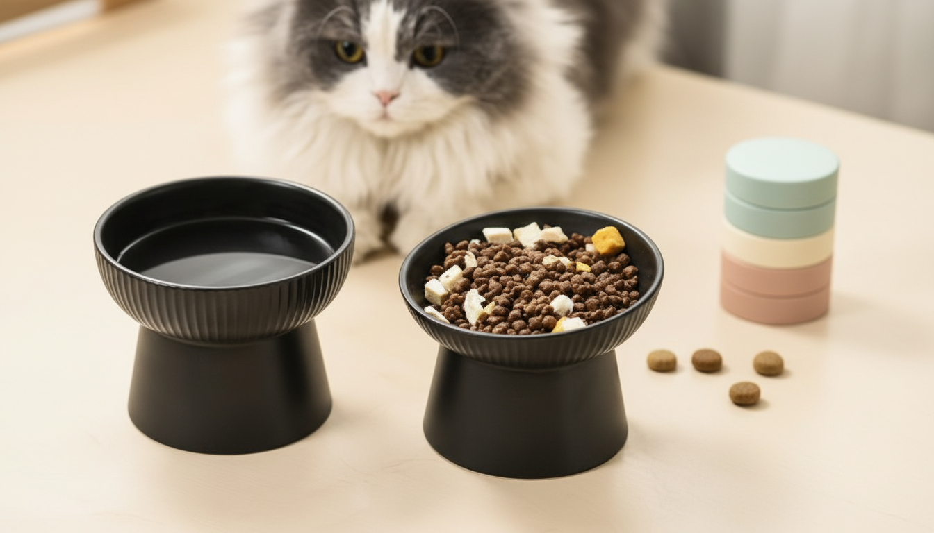 15° Tilt Elevated Bowls for Cats & Small Dogs: Guide