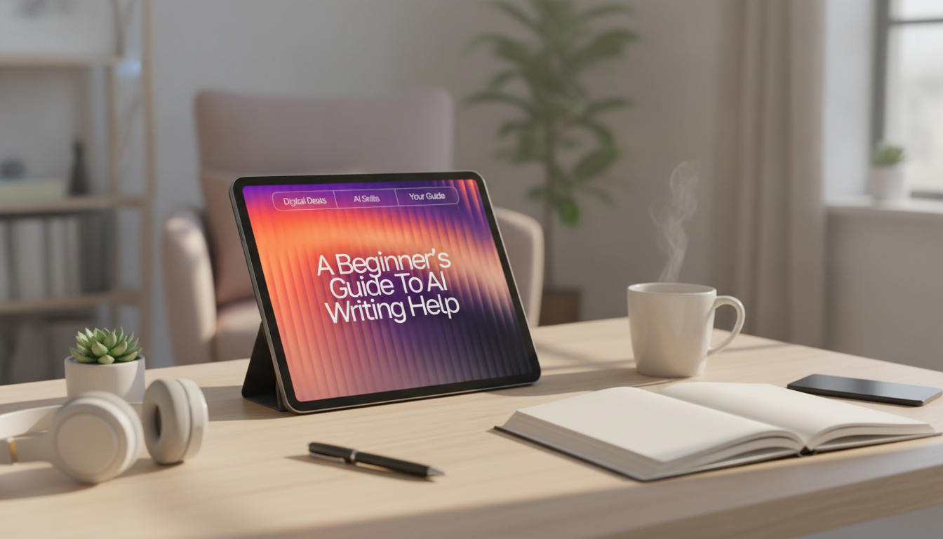 AI Writing Help for Beginners: A Simple Step-by-Step Plan
