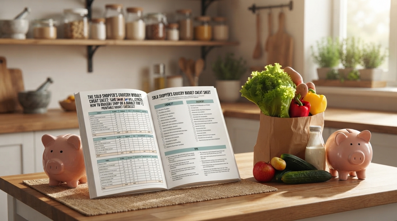 Solo Grocery Budget System: Spend Less, Waste Less