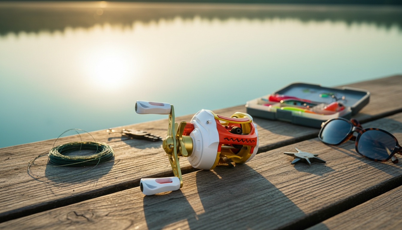 Ultra Smooth 7.2:1 High-Speed Baitcaster w/ Metal Spool