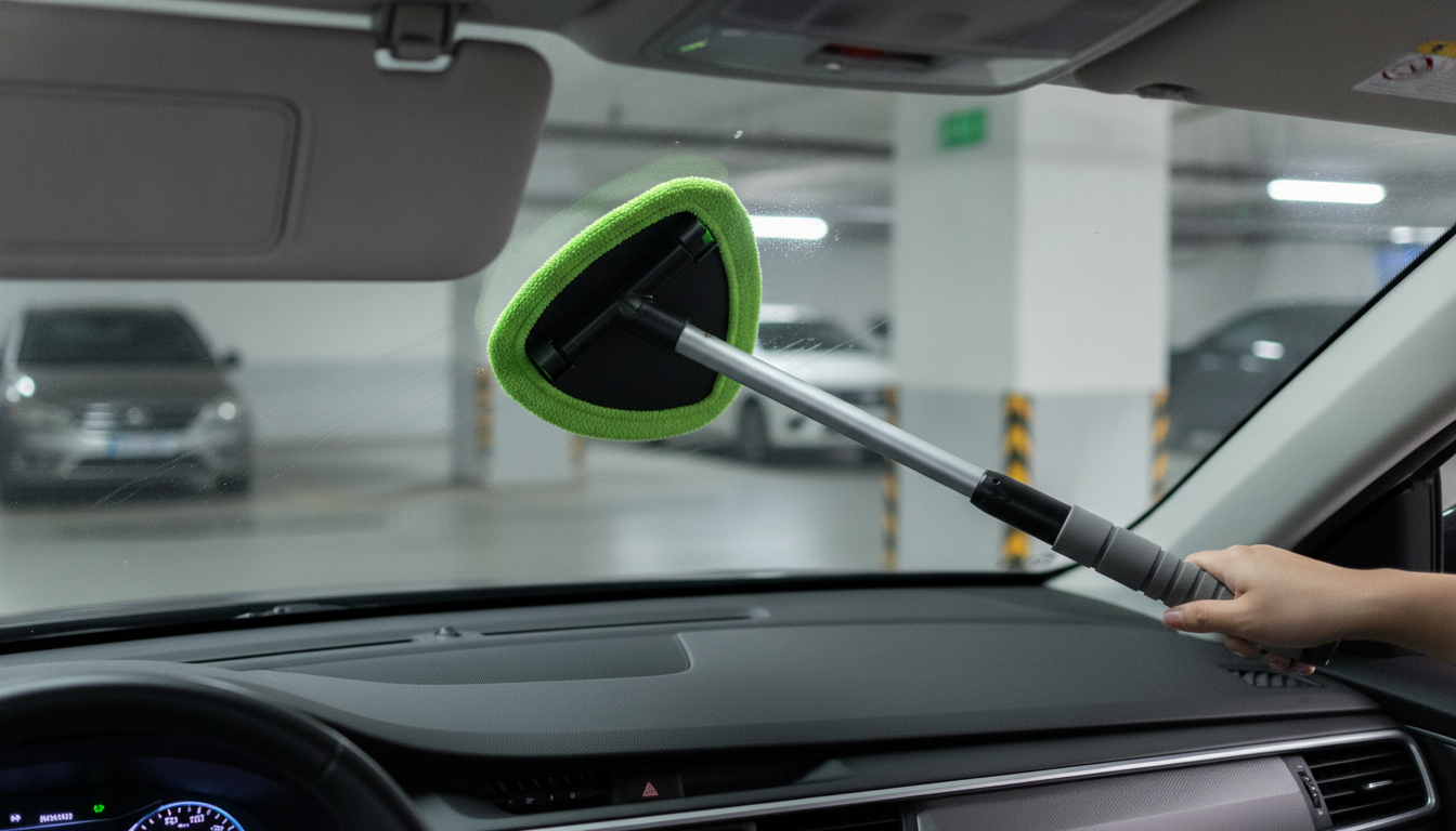 Best Tool to Clean Inside a Windshield (No Streaks)
