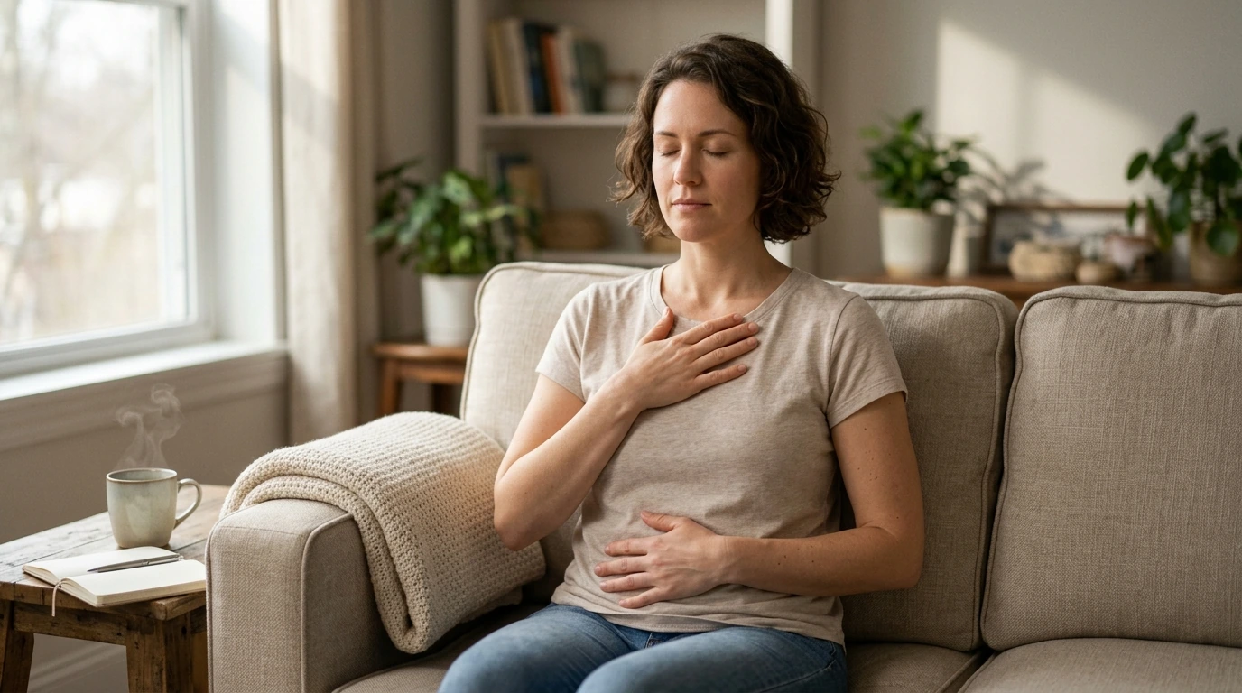 2-Minute Breathing Routine to Calm Anxiety Fast